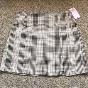 🌞Plaid skirt
